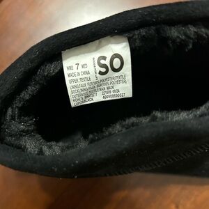 SO Black Boots